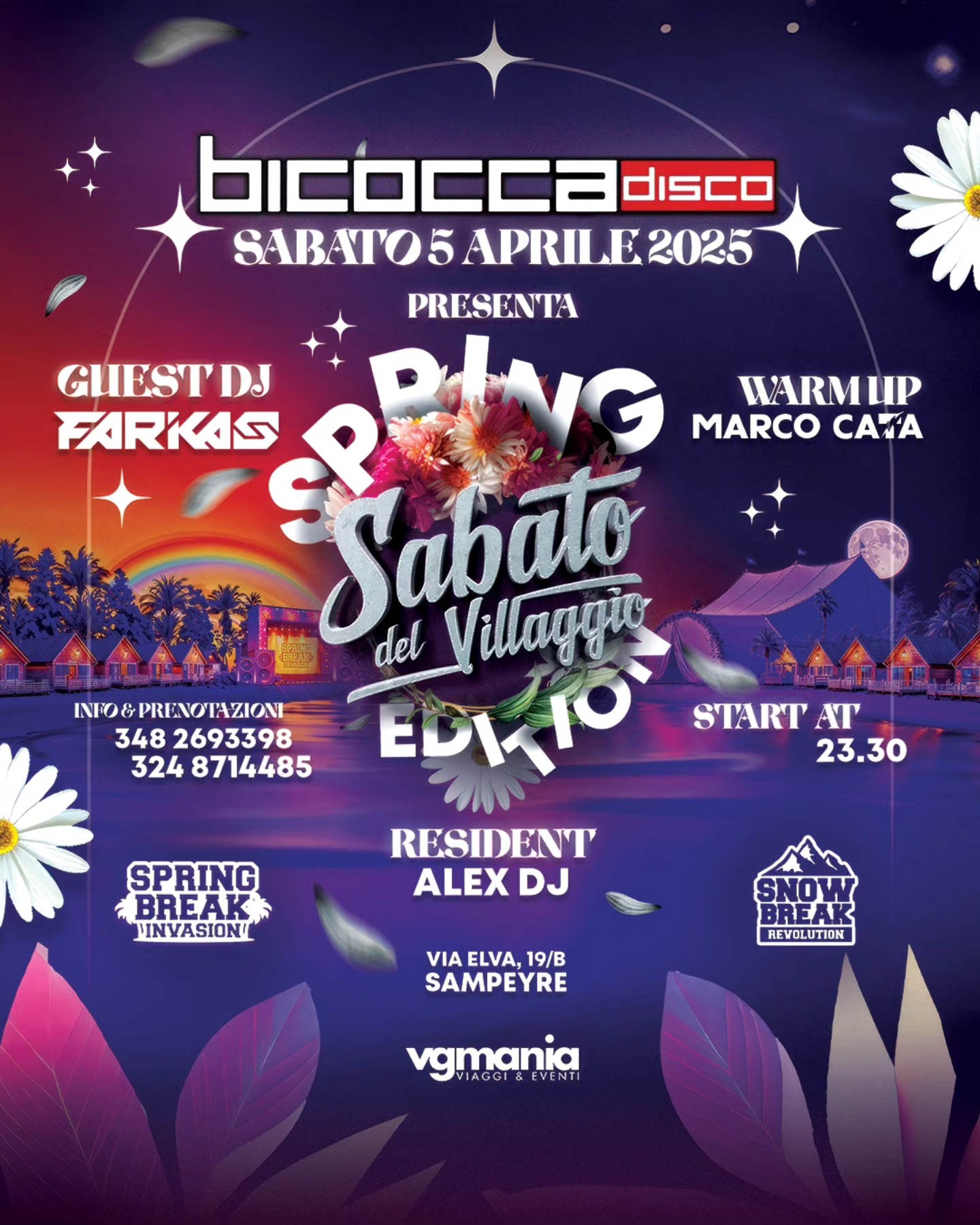 IL SABATO DEL VILLAGGIO – SABATO 5 APRILE