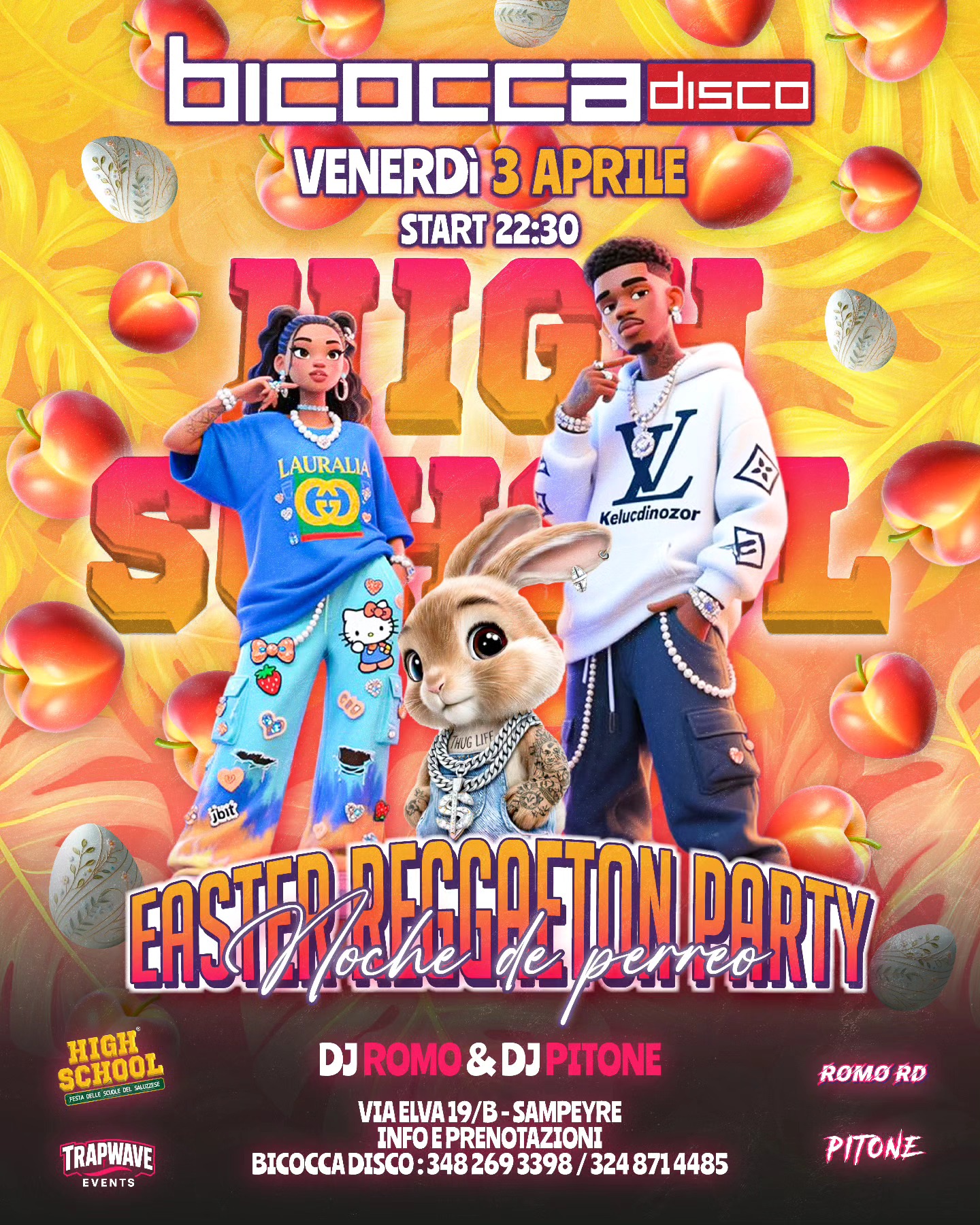 EASTER REGGAETON PARTY – VENERDì 3 APRILE