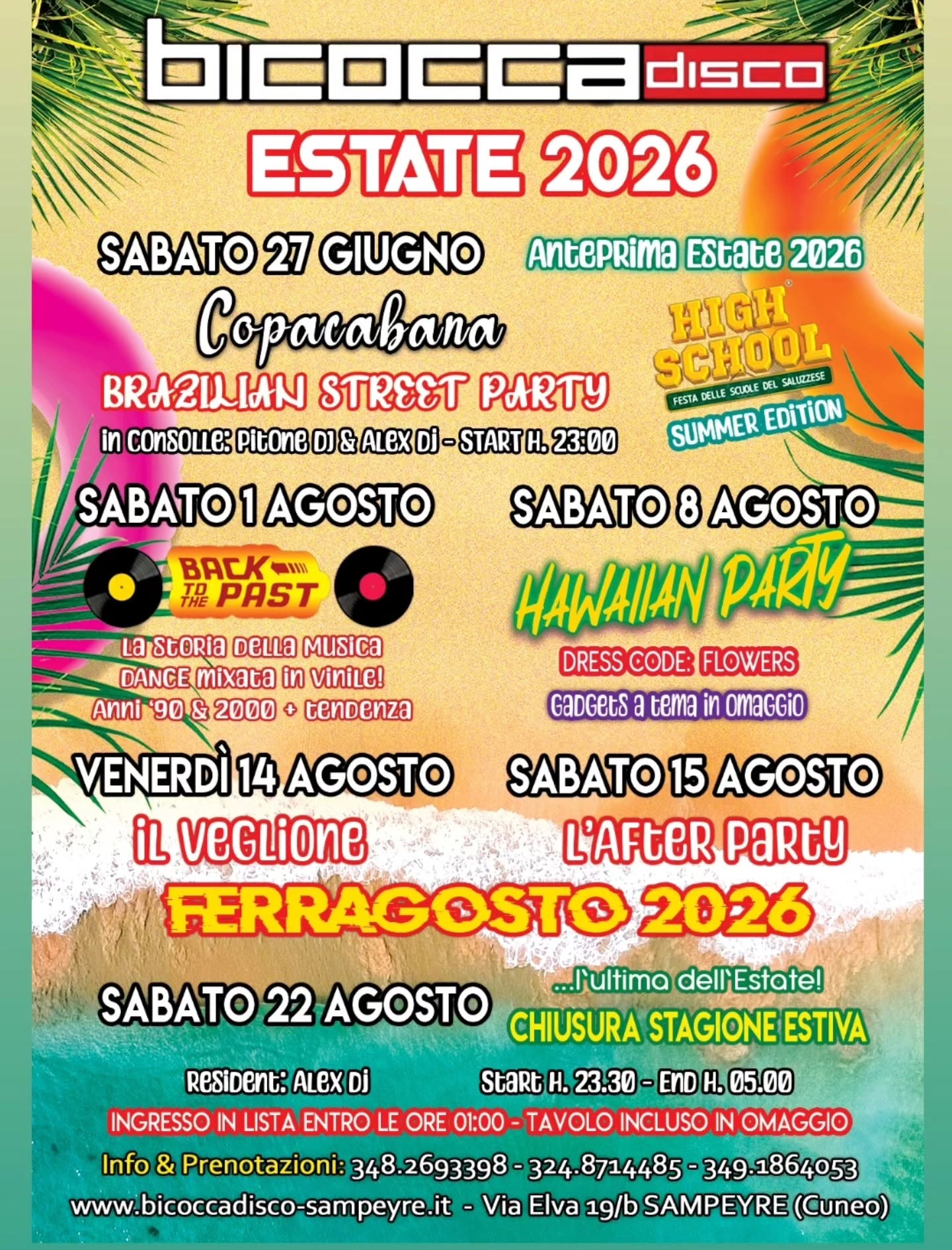 Stagione Estiva 2026